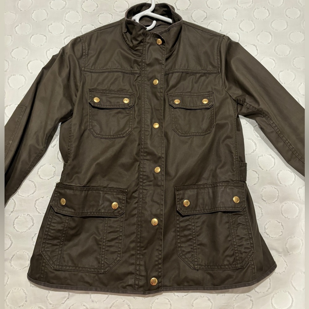 J. Crew Coated Field Jacket